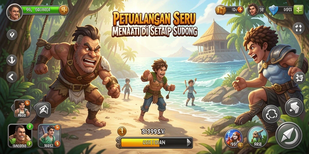 Gameplay seru dan menantang dalam dunia 99SL.