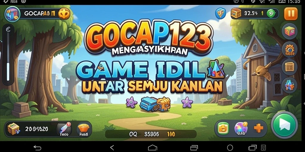 Tampilan gameplay GOCAP123 yang menarik dan penuh warna.