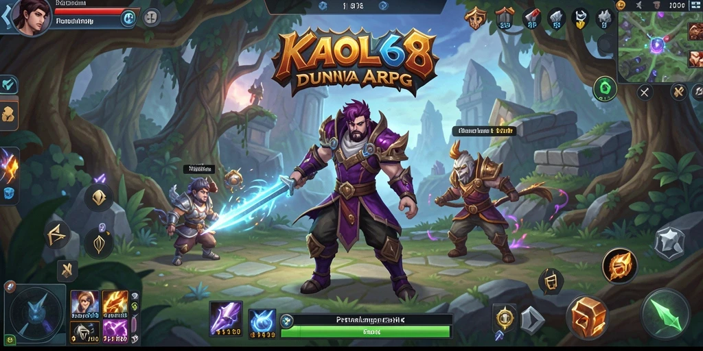 Tampilan grafis memukau dalam gameplay KAOL68 yang menantang.