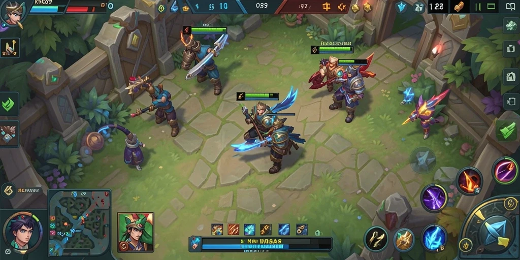 Tampilan gameplay KNO89 yang mendebarkan dan penuh aksi.