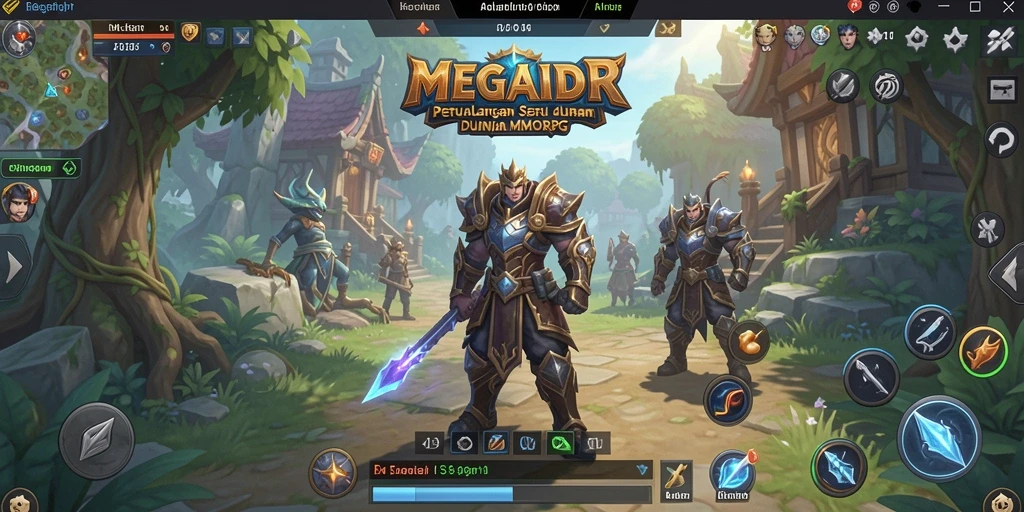 Gameplay seru MEGAIDR dalam dunia fantasi yang menakjubkan.