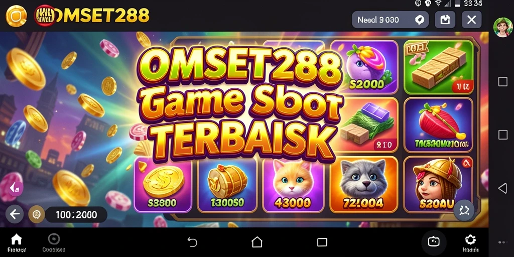 Tampilan slot OMSET288 yang menarik dengan fitur seru.