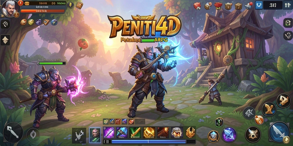 Gameplay seru dan mendebarkan dari PENITI4D.