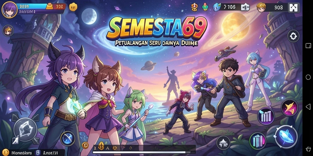 Tampilan menegangkan dalam permainan SEMESTA69 yang memikat.