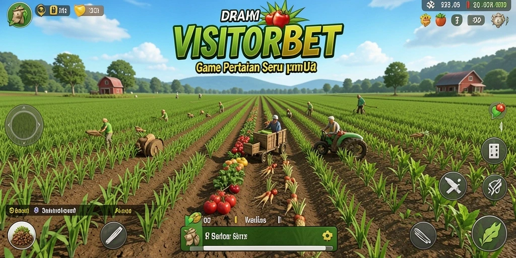 Tampilan gameplay <strong>VISITORBET</strong> yang penuh warna dan menarik.